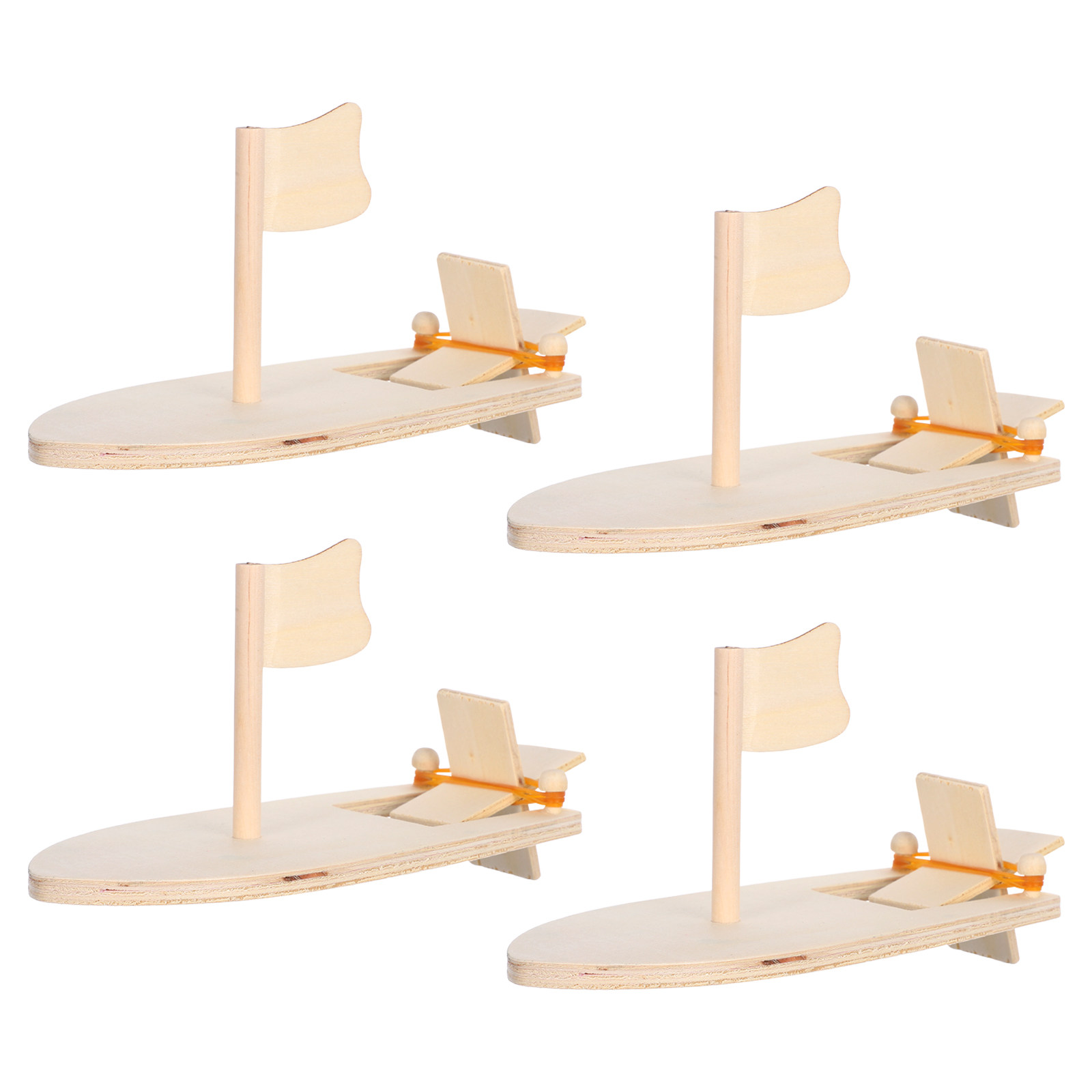 Art Craft Class - 4 pièces, bateau à voile en