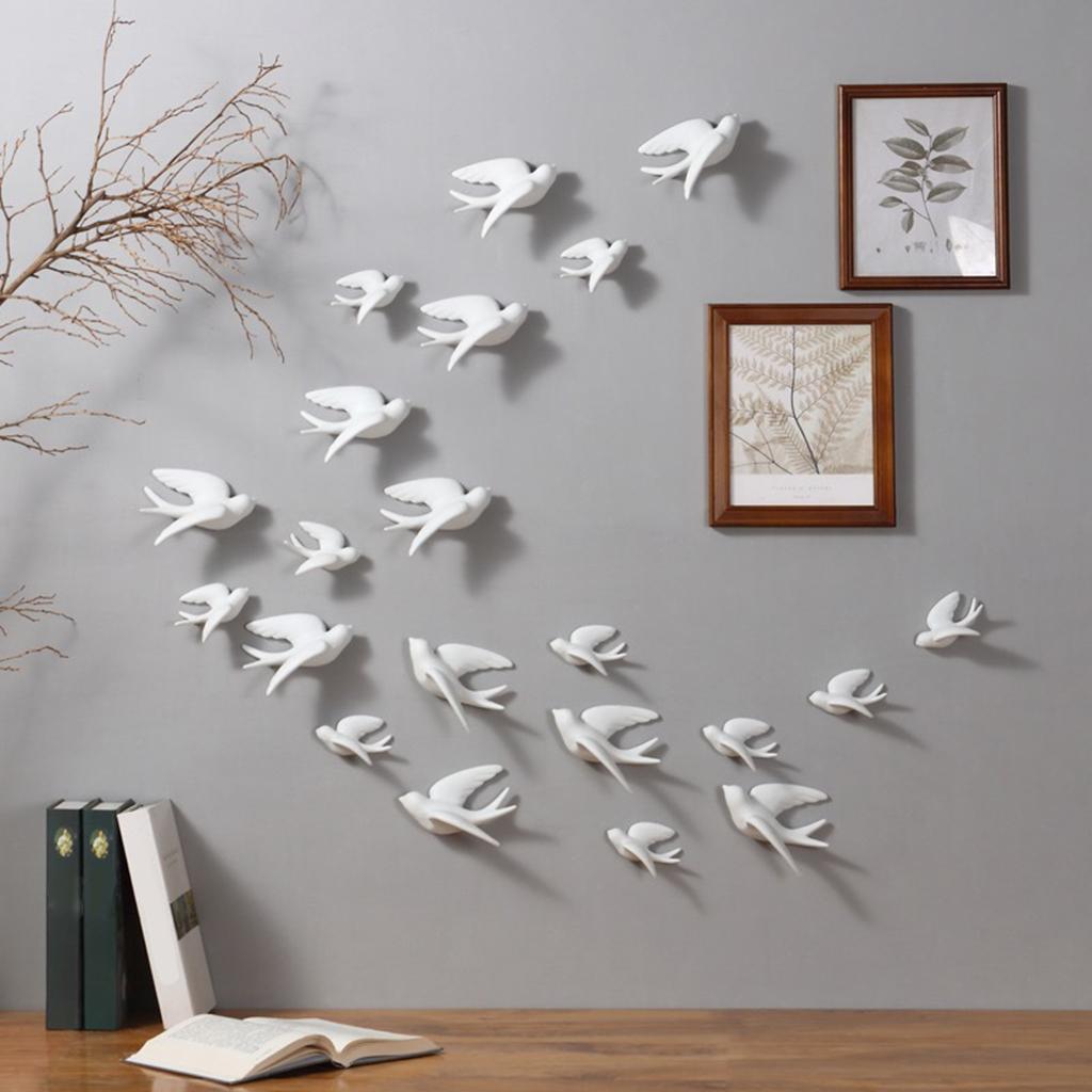 Art Craft Room - Ensemble de 2 sculptures murales en