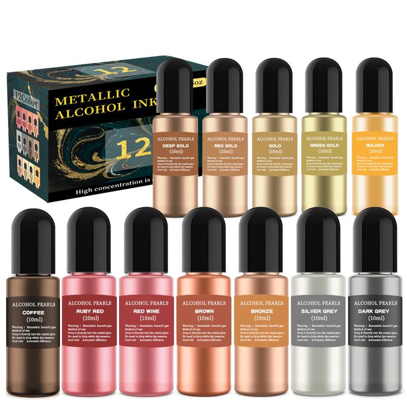 Resin Pigment Powder - 1 ensemble de Kit de pigments
