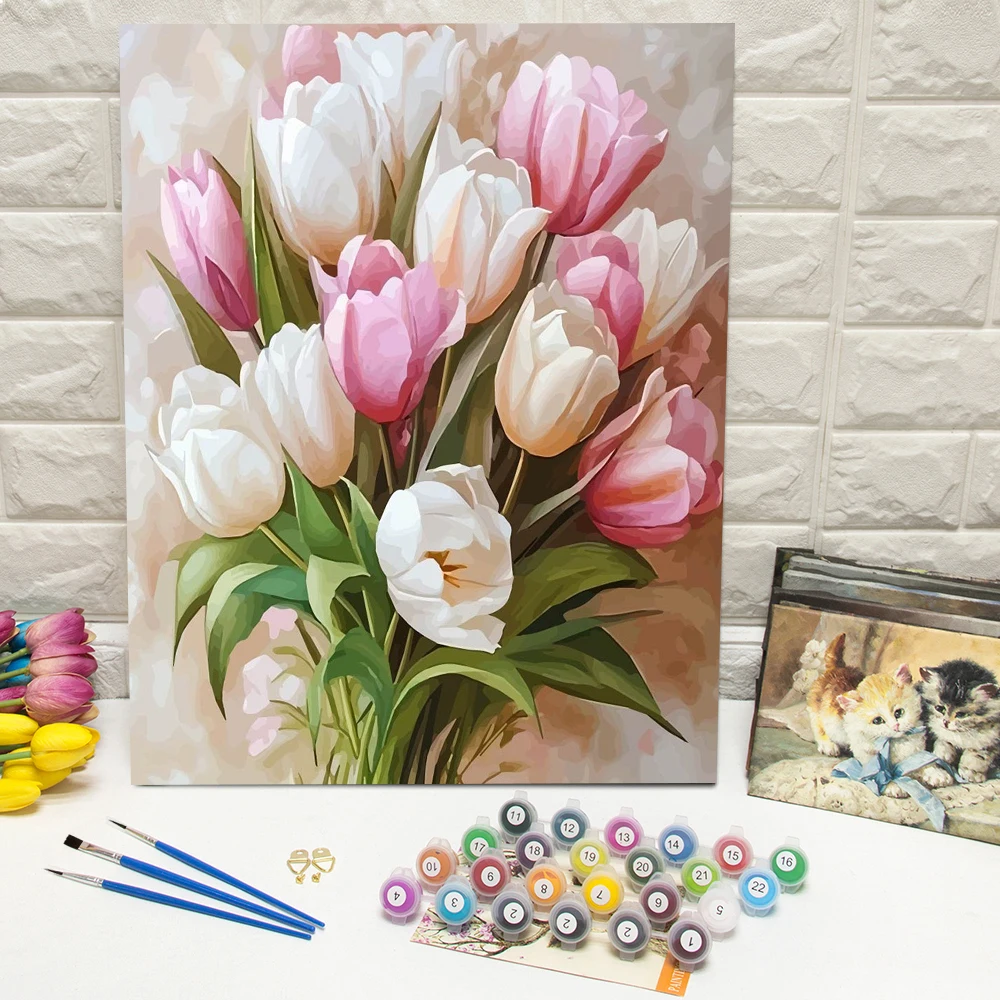 Art Craft And Cloth - Kit de peinture par numéros pour