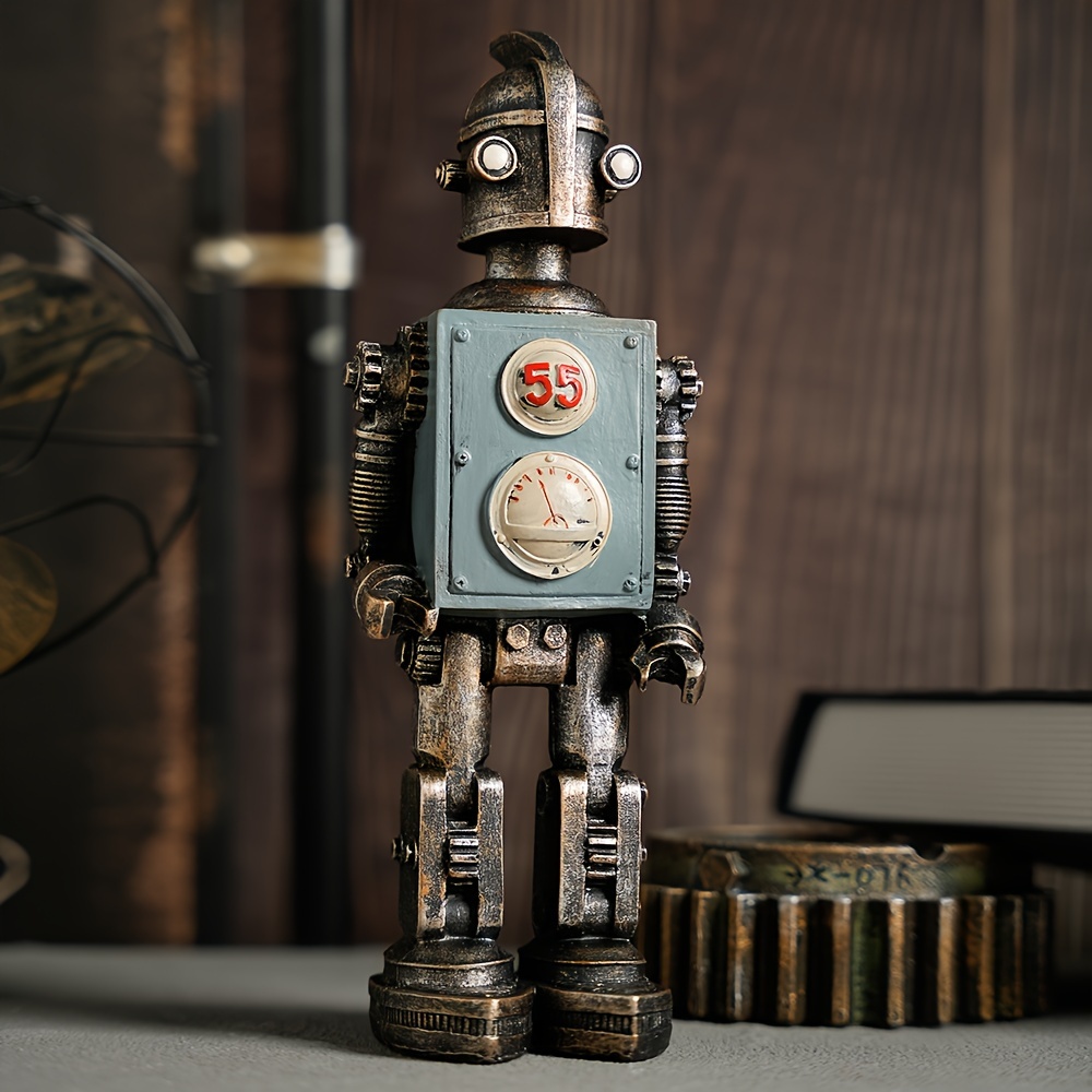 Art Craft Robot - Robot à vapeur industriel américain Vintage