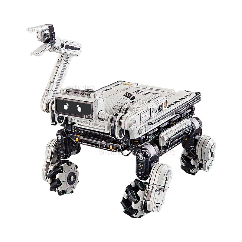 Art Craft Robot - Modèle de scène 3D en métal