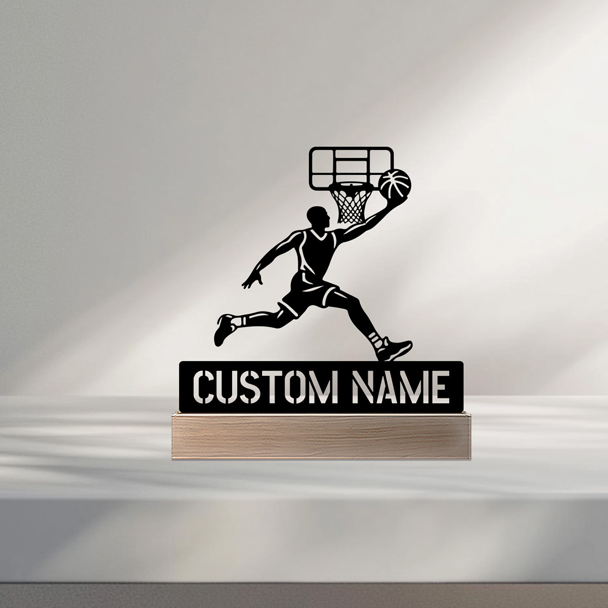 Art Y Craft - Statue en métal avec nom personnalisé,