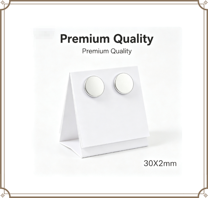 Art Craft Magnet - Aimant rond en néodyme 30x2 mm,