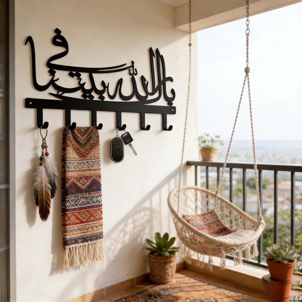 Art Craft Room - CIFBUY, décoration murale islamique en métal,