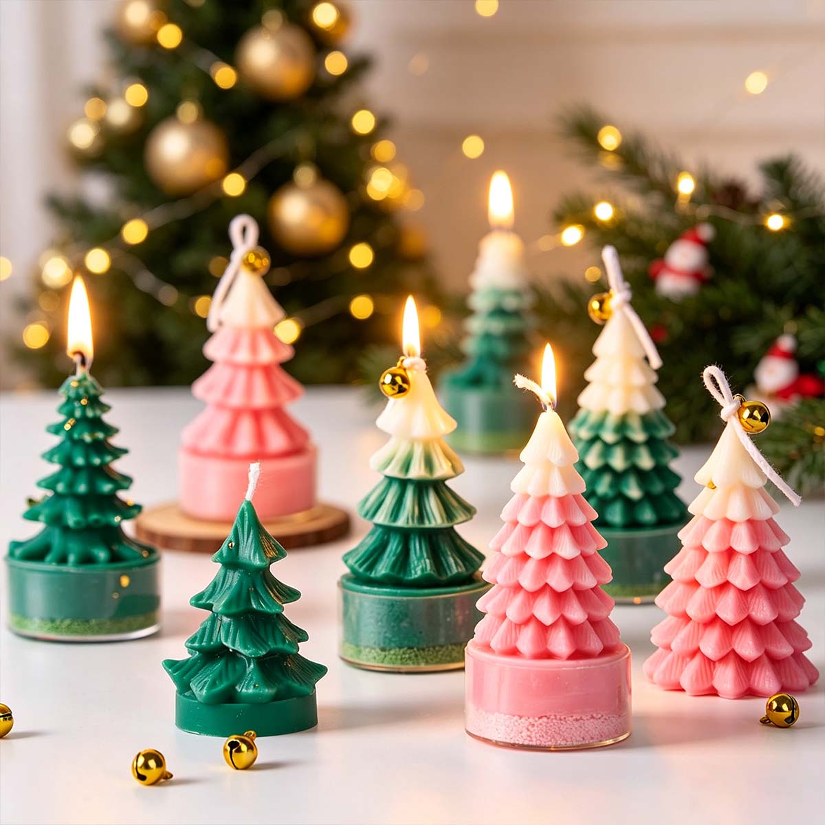 Art Craft Tree - Moule en silicone 3D pour bougie
