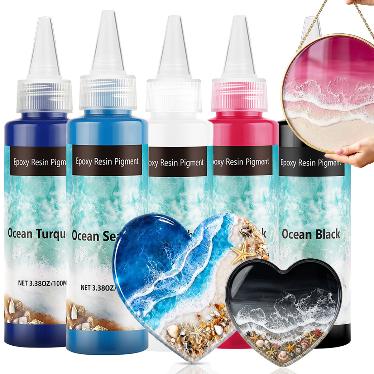 Resin Pigment Powder - Pâte de pigment époxy bleu profond