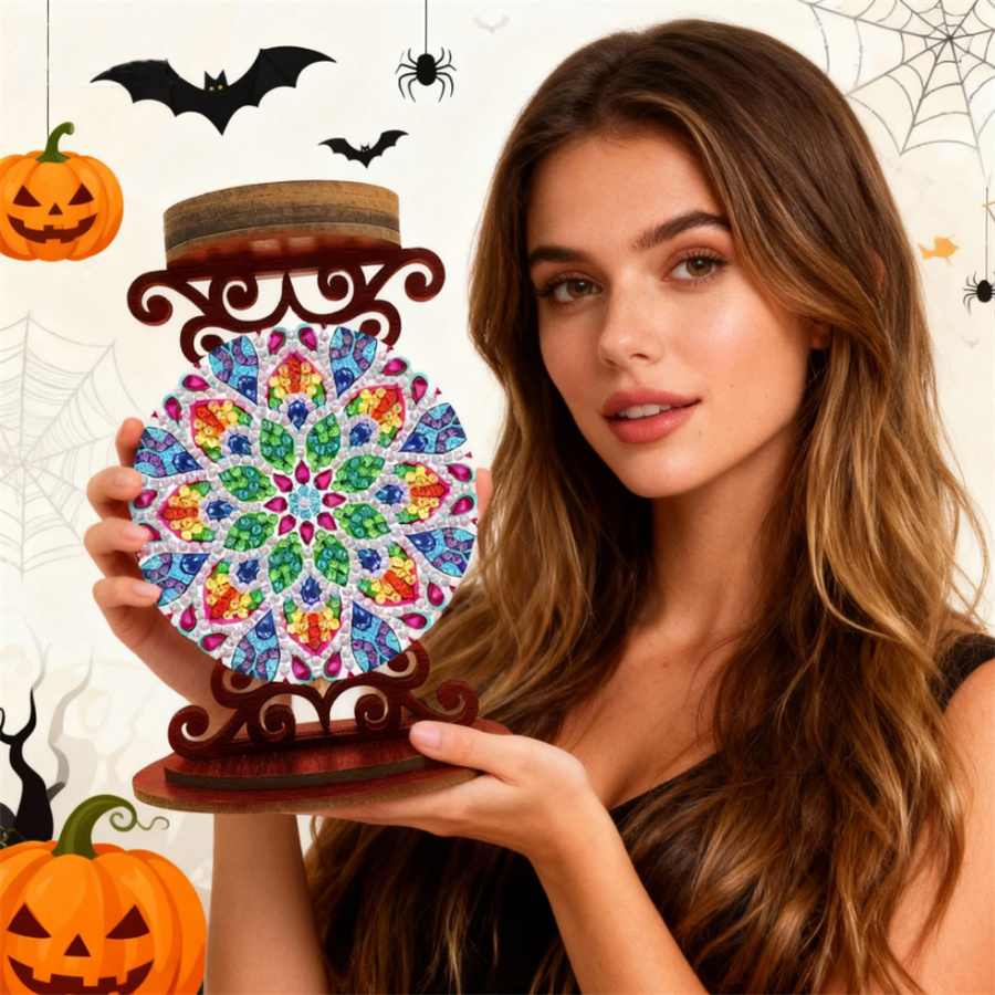 Porte-bougie fleur, cadeau de  - Art Craft Painting avis et prix