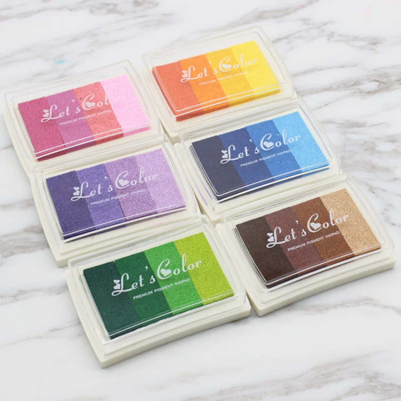 Tampon encreur 4 couleurs, 1 p - Stamping Ink Pad avis et prix