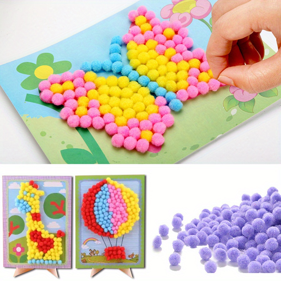 Peinture Pom-Pom colorée 16x21 - Art Craft Animals avis et prix