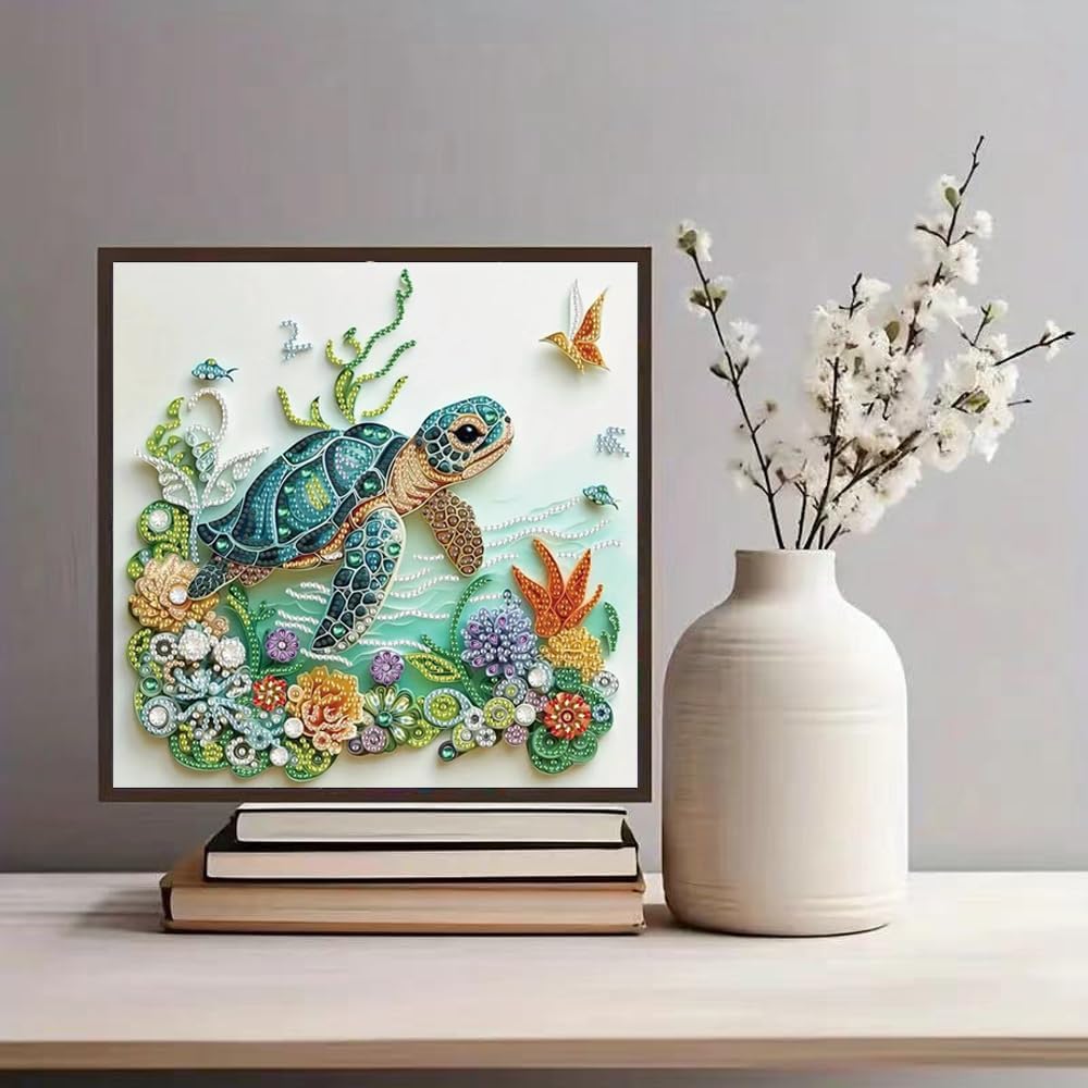 Kits de Peinture Diamant Tortu - Art Craft Animals avis et prix