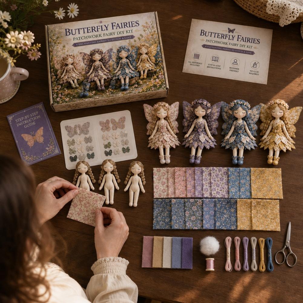 Kit de couture patchwork féeri - Art Craft And Cloth avis et prix