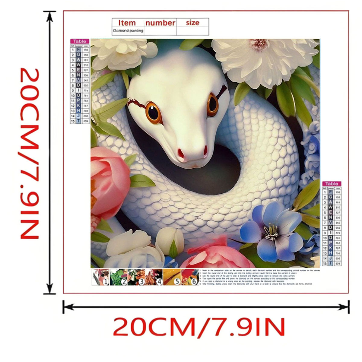 1 Kit de Peinture Diamant Serp - Art Craft Animals avis et prix