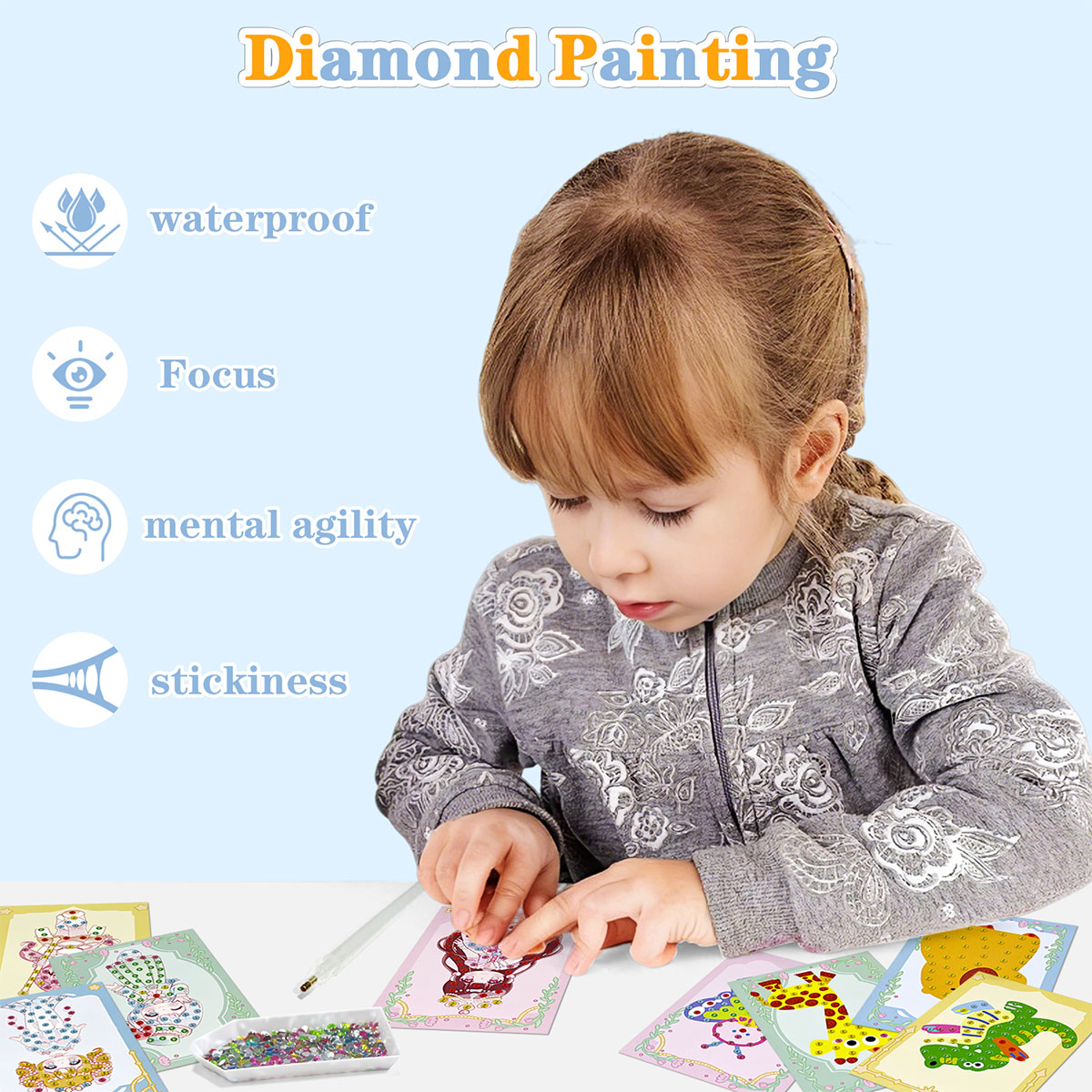 Kit de 16 pièces pour la créat - Art Craft Animals avis et prix