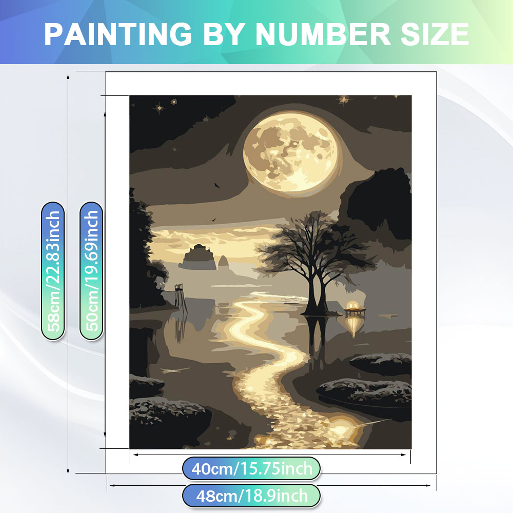 HUACAN Peinture par numéros po - Art Craft Night avis et prix