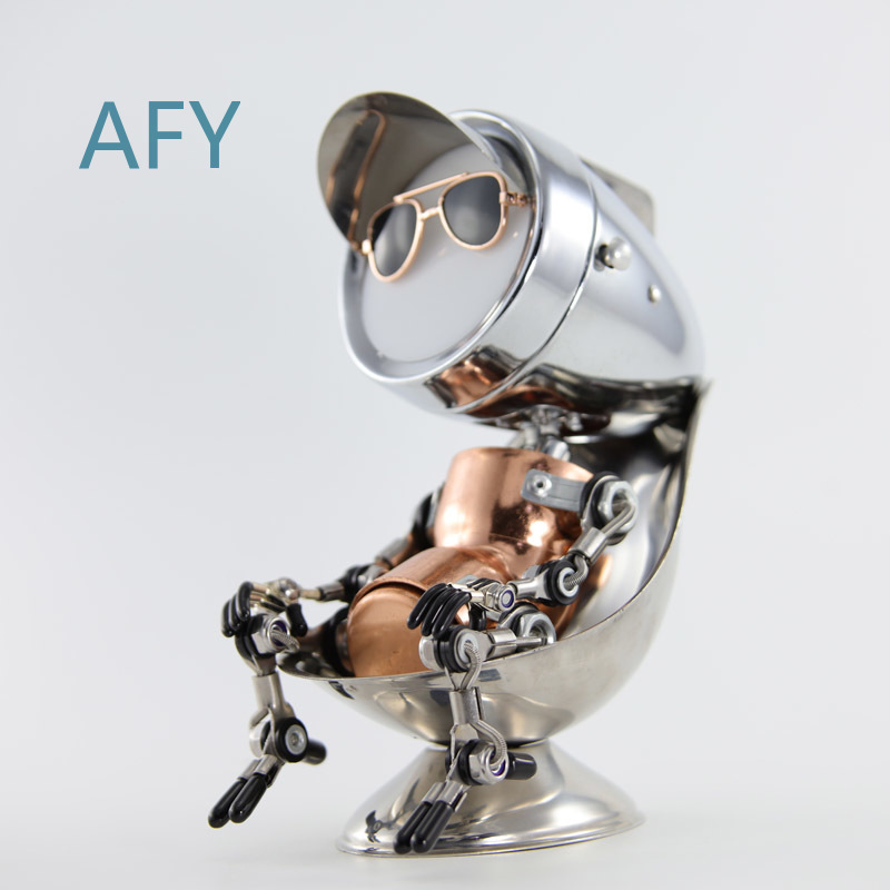 Lampe d'ambiance robot punk en - Art Craft Robot avis et prix