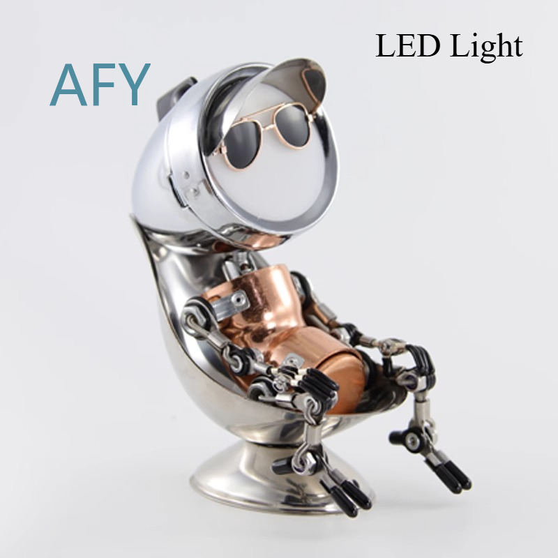 Lampe d'ambiance robot punk en - Art Craft Robot avis et prix