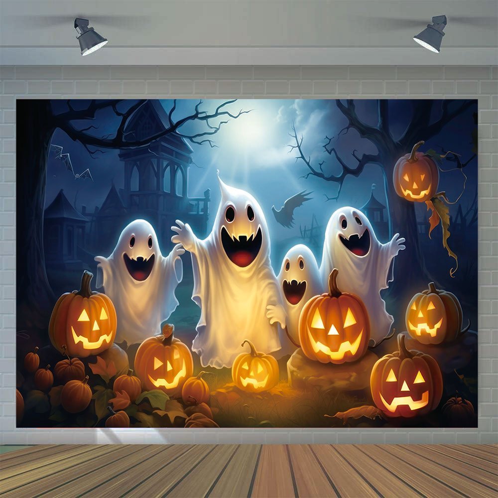 Fond d'Halloween de style Art  - Art Craft Movement avis et prix