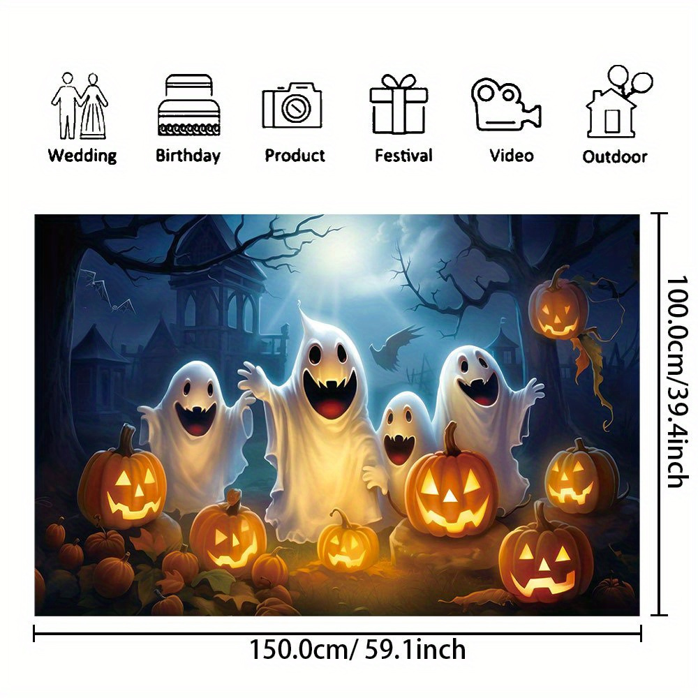 Fond d'Halloween de style Art  - Art Craft Movement avis et prix