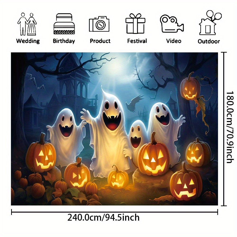 Fond d'Halloween de style Art  - Art Craft Movement avis et prix