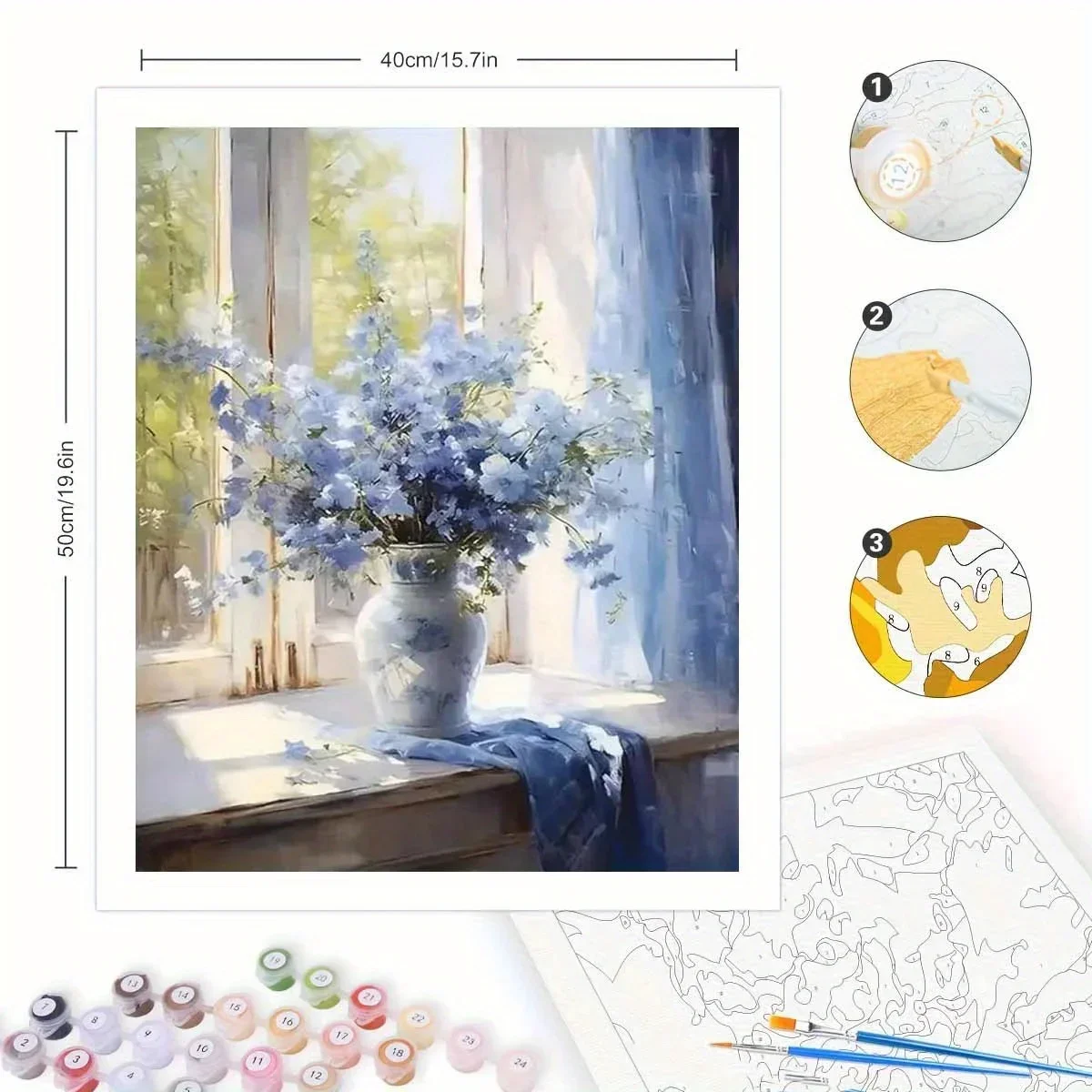 Kit de peinture par numéros po - Art Craft And Cloth avis et prix