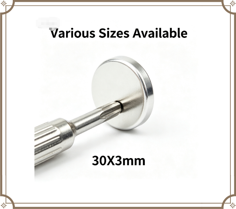 Aimant rond en néodyme 30x3 mm - Art Craft Magnet avis et prix