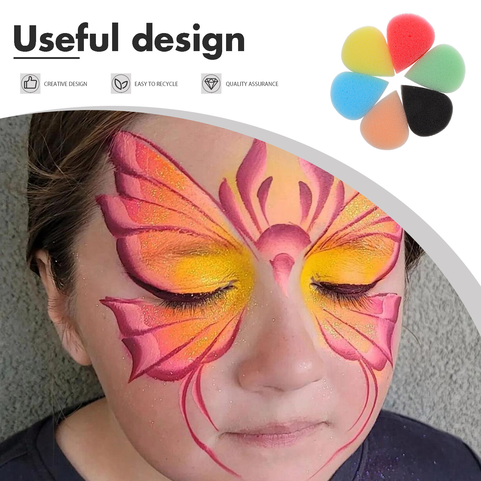 6 éponges pour le maquillage d - Art Craft Class avis et prix