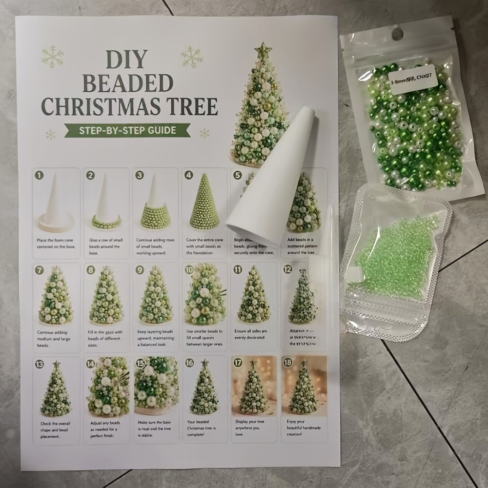 Kit de sapin de Noël perlé à f - Art Craft Tree avis et prix