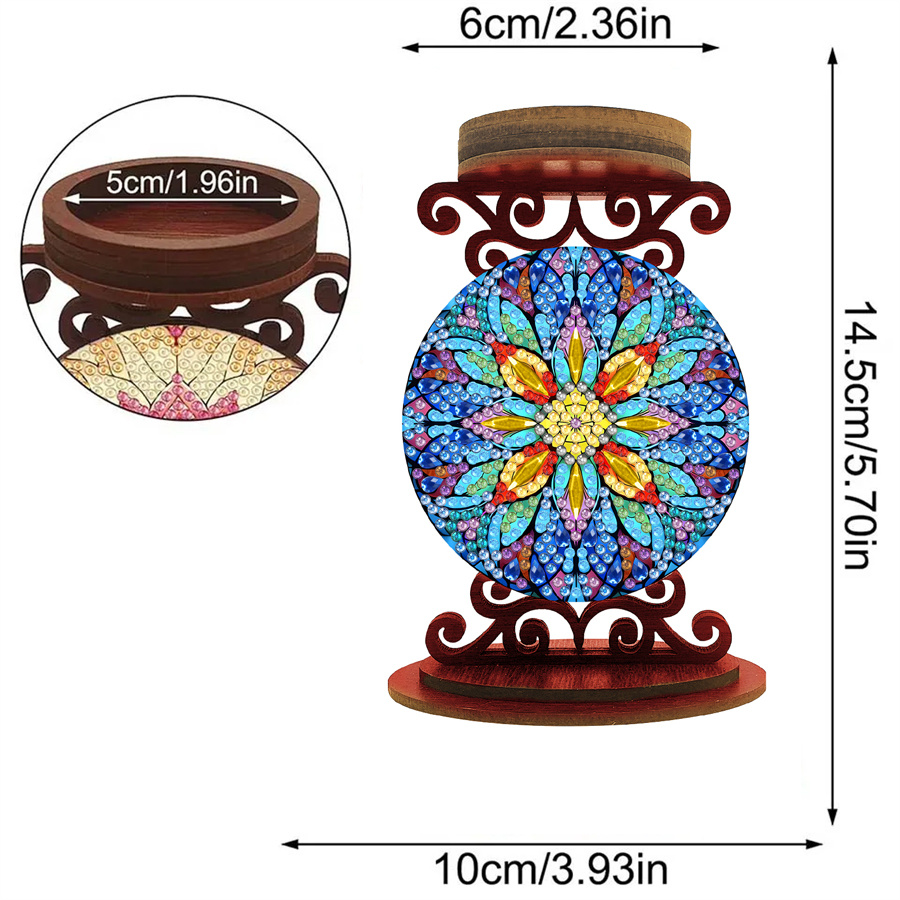 Porte-bougie fleur, cadeau de  - Art Craft Painting avis et prix