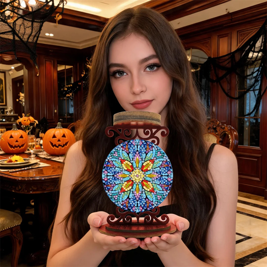 Porte-bougie fleur, cadeau de  - Art Craft Painting avis et prix