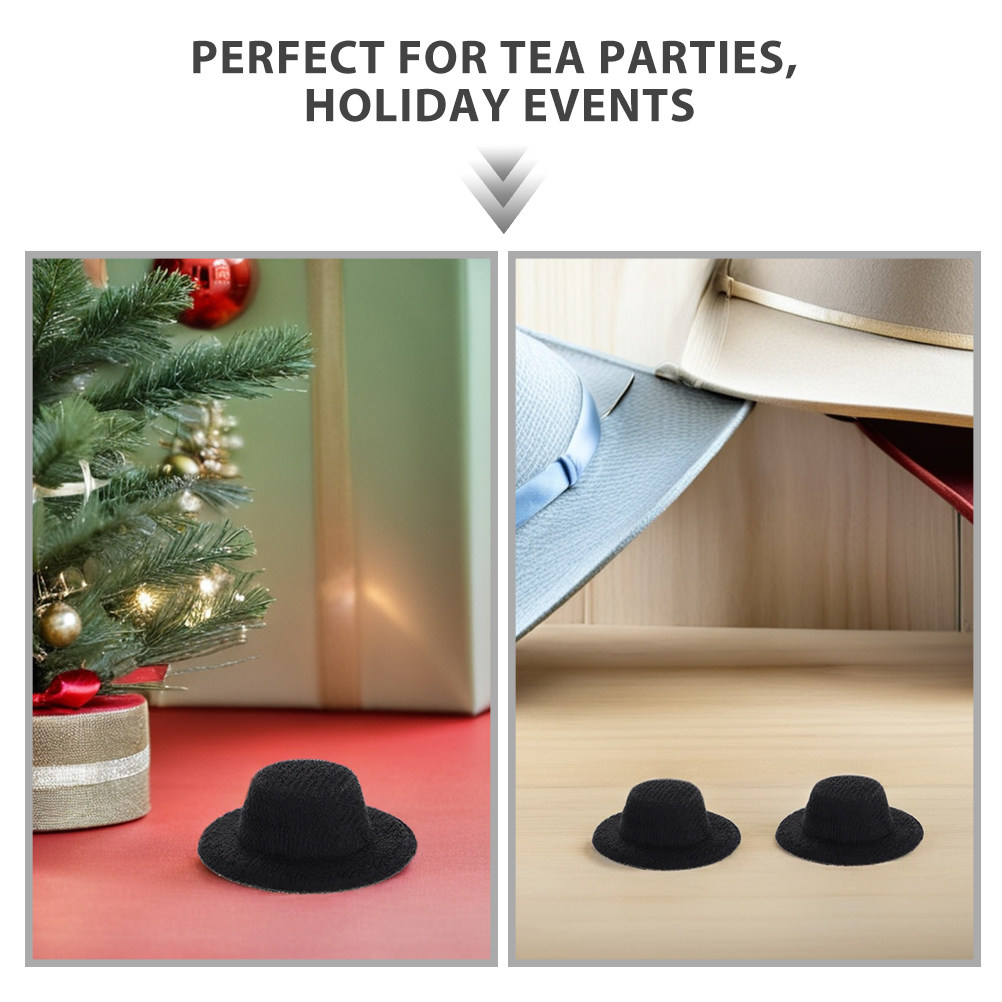 40 chapeaux hauts noirs miniat - Art Craft Hat avis et prix
