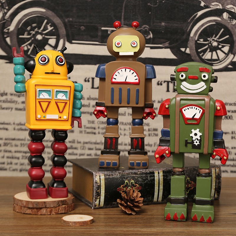 Statue de robot de dessin anim - Art Craft Robot avis et prix