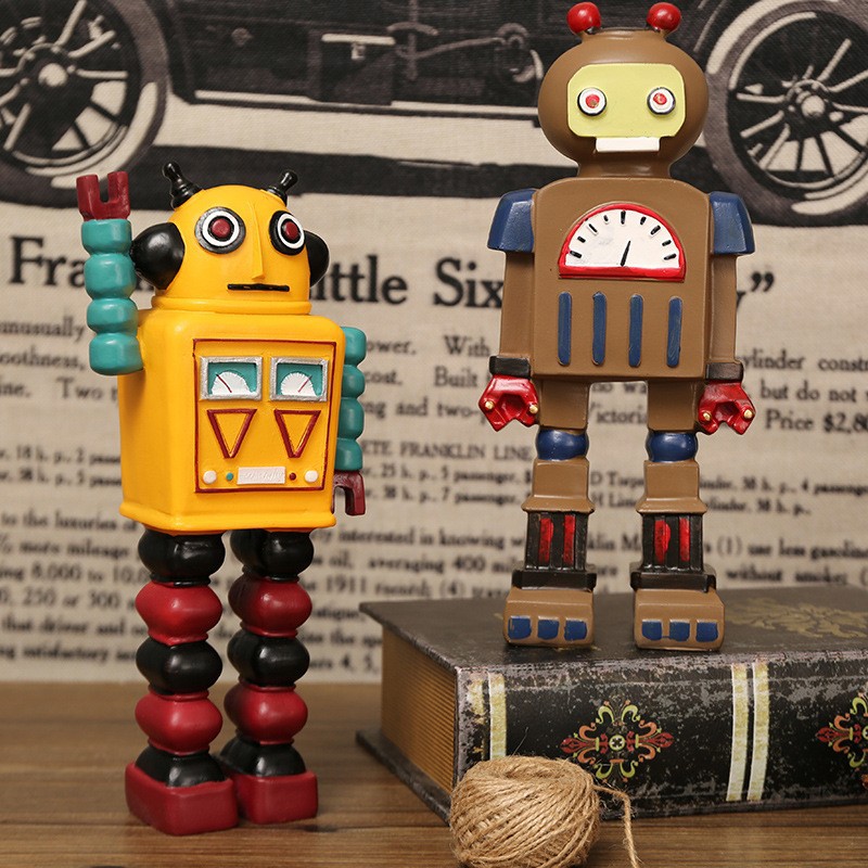 Statue de robot de dessin anim - Art Craft Robot avis et prix