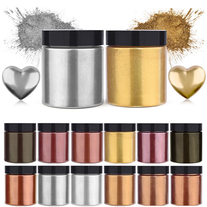 50g Shimmer métallique or arge - Resin Pigment Powder avis et prix