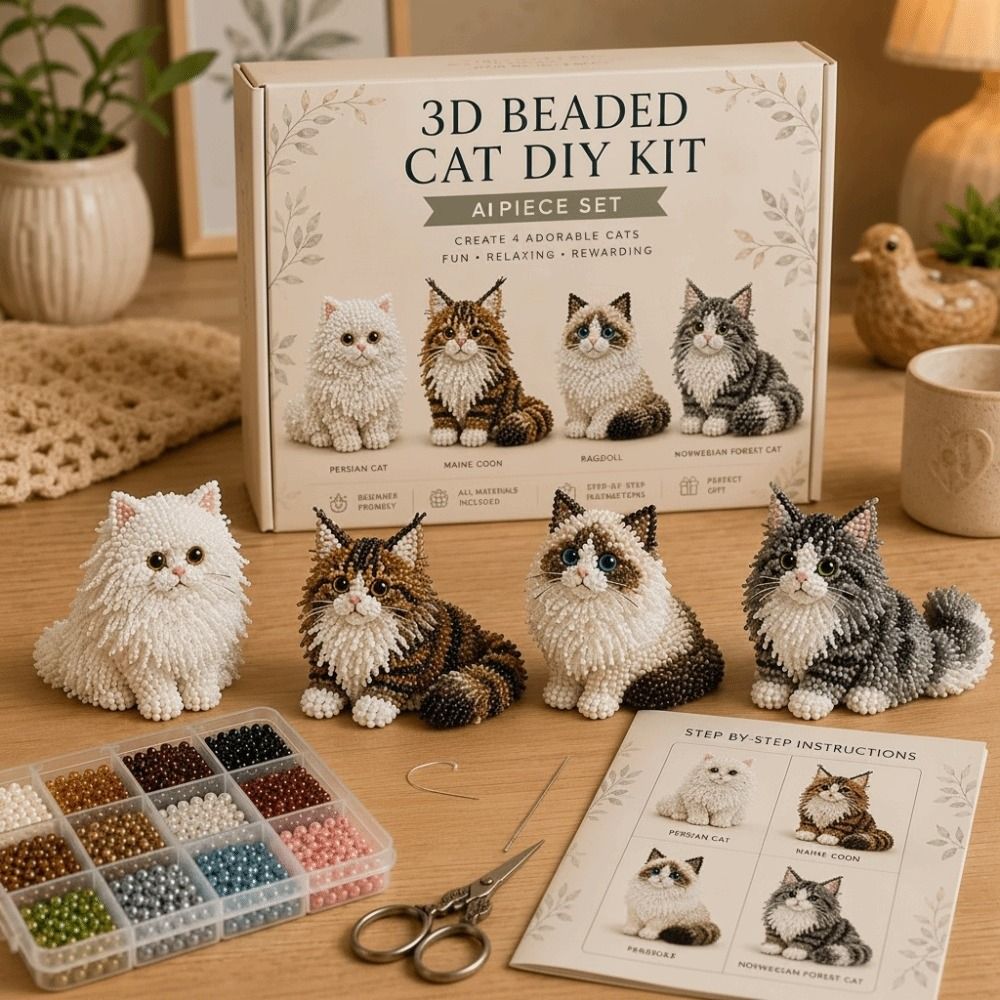 Kit de perles 3D pour animaux, - Art Craft Animals avis et prix