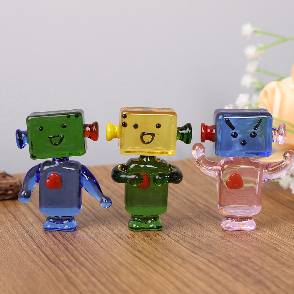 Figurines de robots en verre u - Art Craft Robot avis et prix