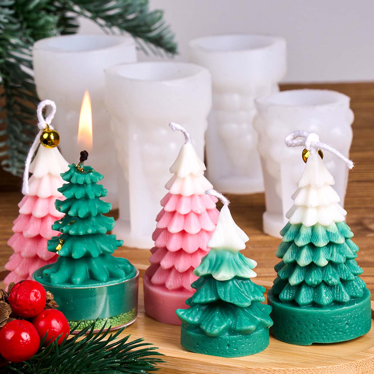 Moule en silicone 3D pour boug - Art Craft Tree avis et prix