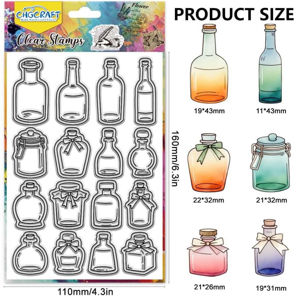 Timbres transparents de styles - Stamping Ink Pad avis et prix