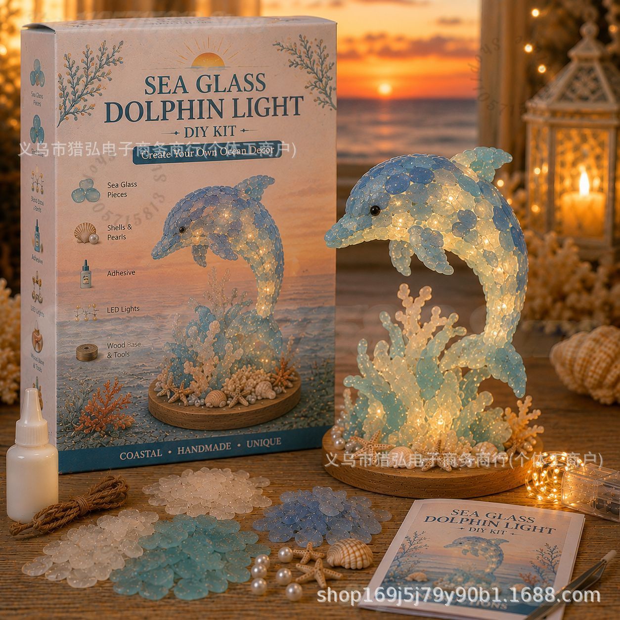 Kit de Lampe Méduse en Verre M - Art Craft Diy avis et prix