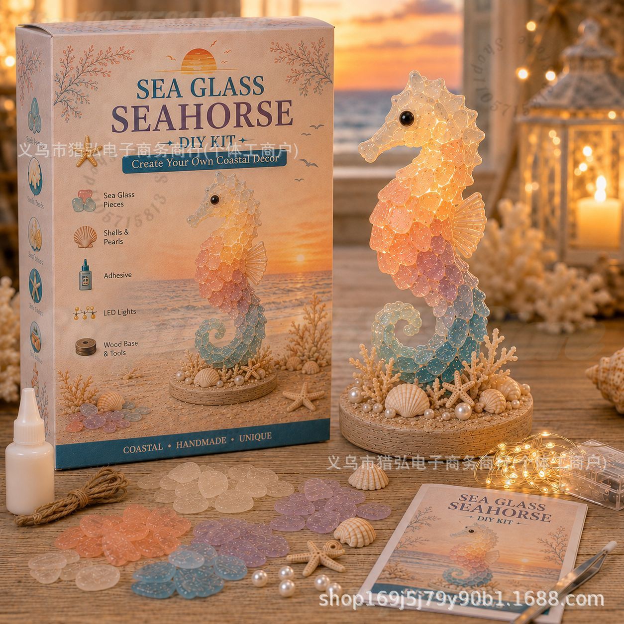 Kit de Lampe Méduse en Verre M - Art Craft Diy avis et prix