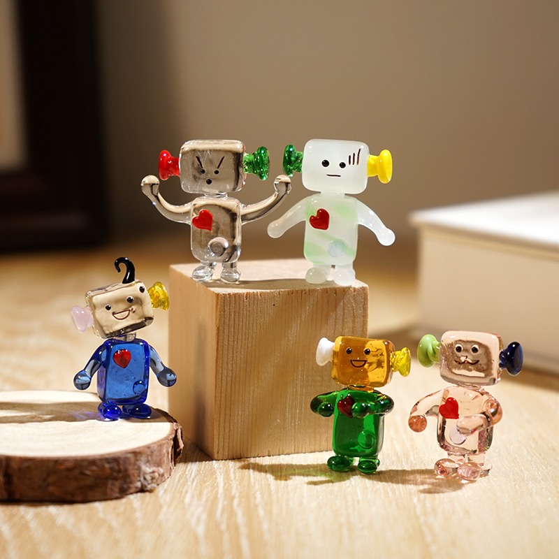 Robot visage mignon, miniature - Art Craft Robot avis et prix