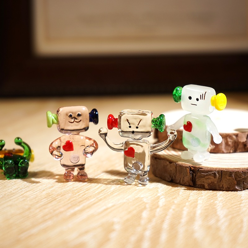 Robot visage mignon, miniature - Art Craft Robot avis et prix