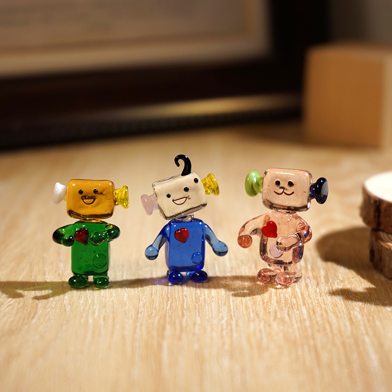 Robot visage mignon, miniature - Art Craft Robot avis et prix